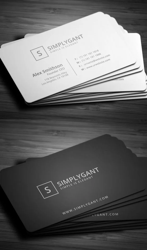 Làm thế nào để có một mẫu card visit đơn giản nhưng vẫn đẹp và hiệu quả?