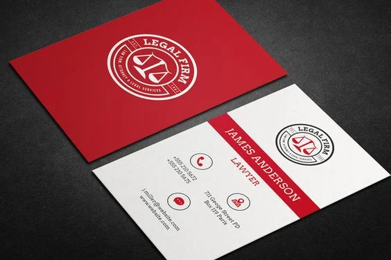 Làm thế nào đê có name card sang trọng trong ngành luật?