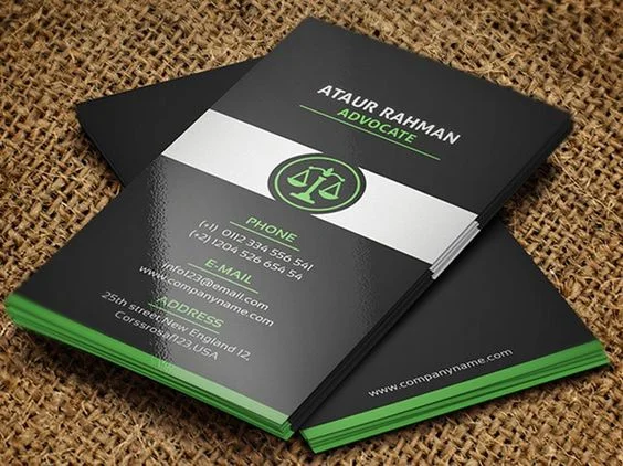 Làm thế nào đê có name card sang trọng trong ngành luật?