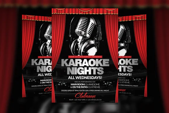 Những gợi ý độc đáo để thiết kế card dịch vụ karaoke