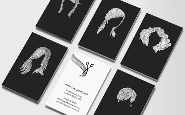 Top 4 trend thiết kế name card salon tóc