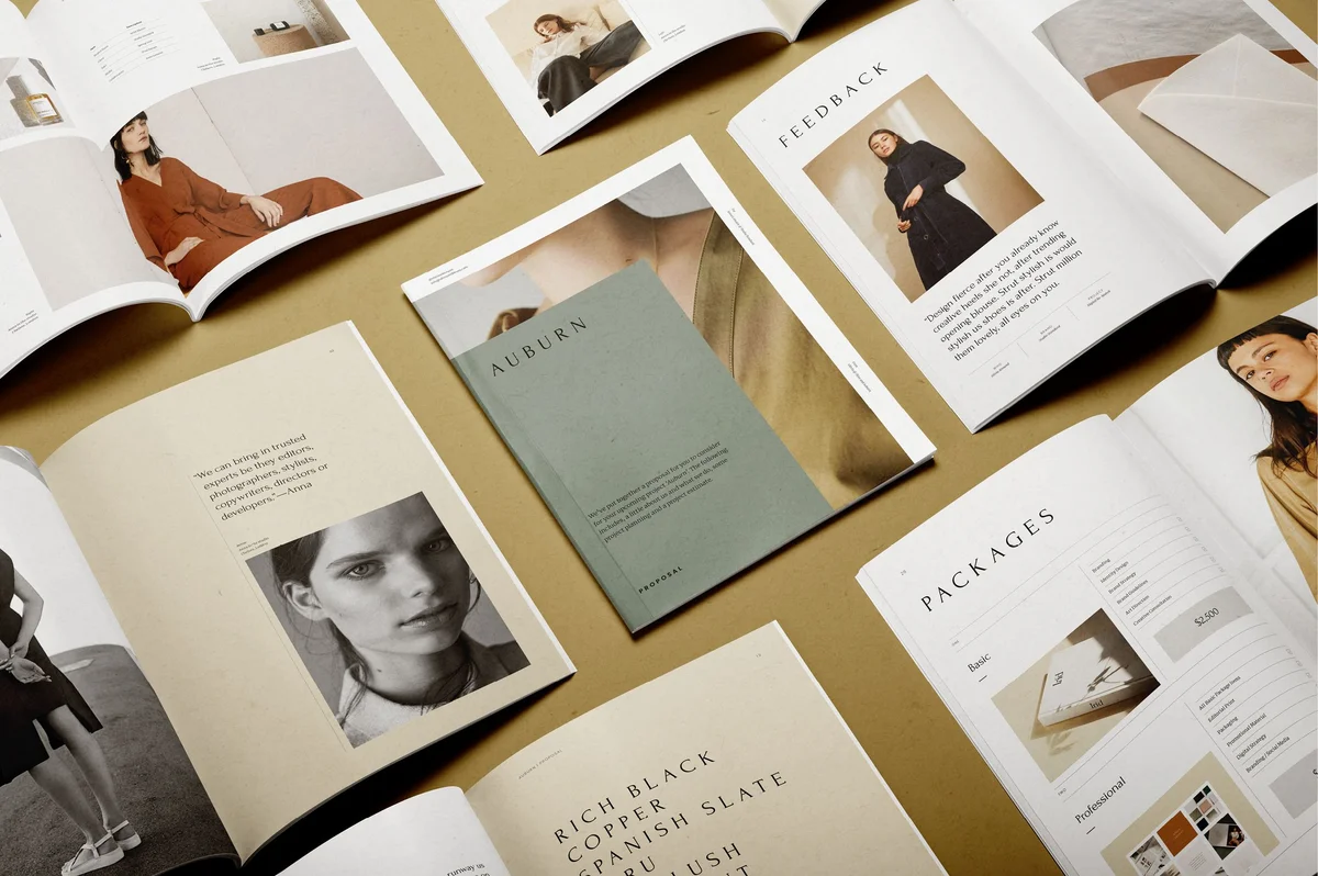 Top 5+ mẫu thiết kế catalogue ấn tượng cuốn hút cho Designers