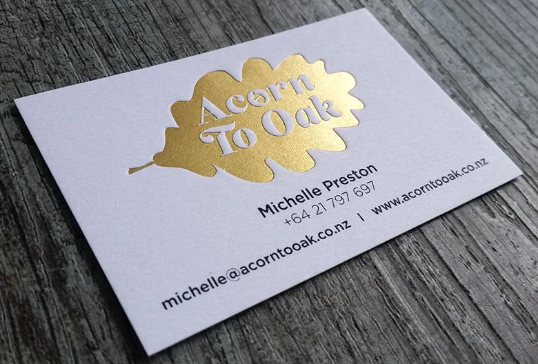 Tham khảo một số mẫu name card ép kim ấn tượng