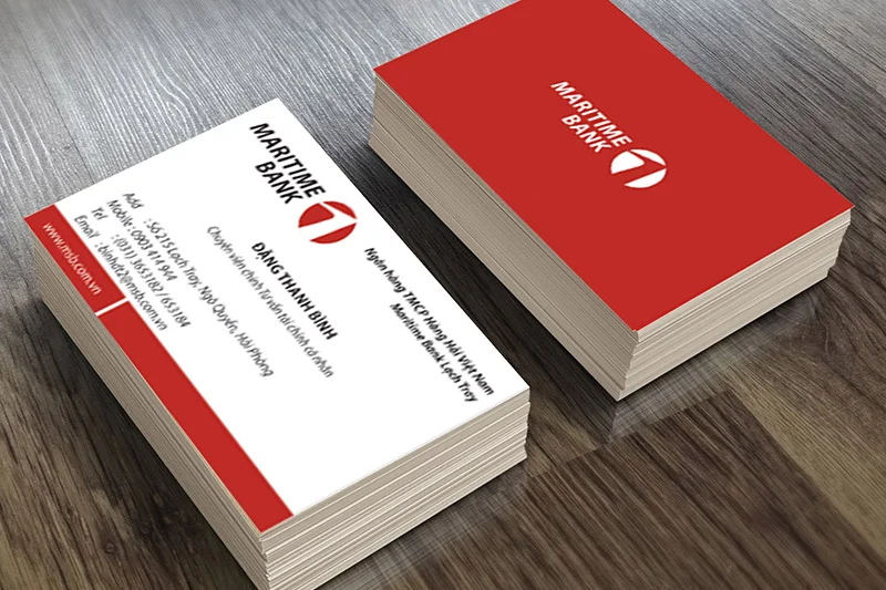 Chuyên mục thiết kế name card cho ngân hàng: Những thông tin cần có