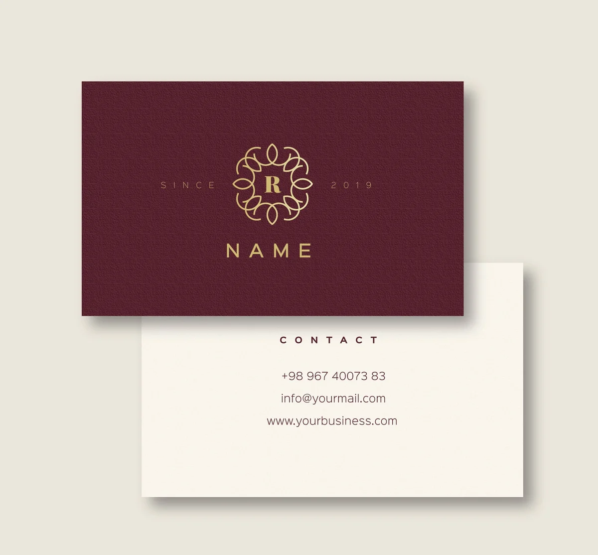 Top 7 mẫu thiết kế name card ấn tượng dành cho VTV