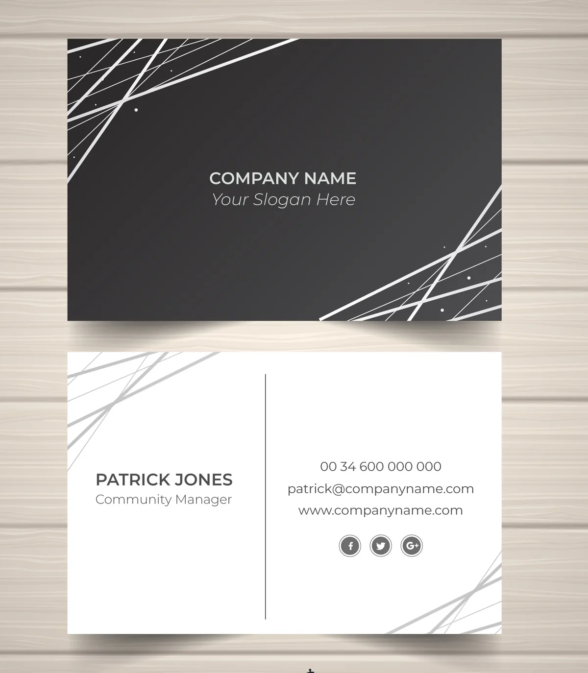 Top 7 mẫu thiết kế name card ấn tượng dành cho VTV