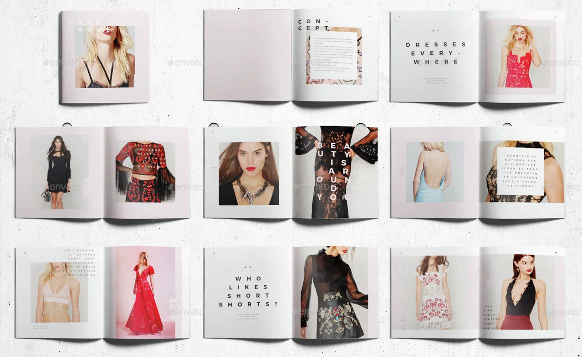 Kích thước tiêu chuẩn in Catalogue phổ biến hiện nay