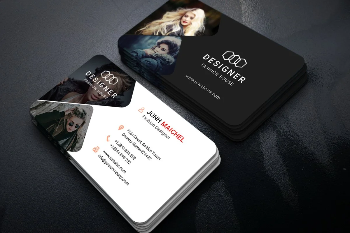Card visit thiết kế thời trang