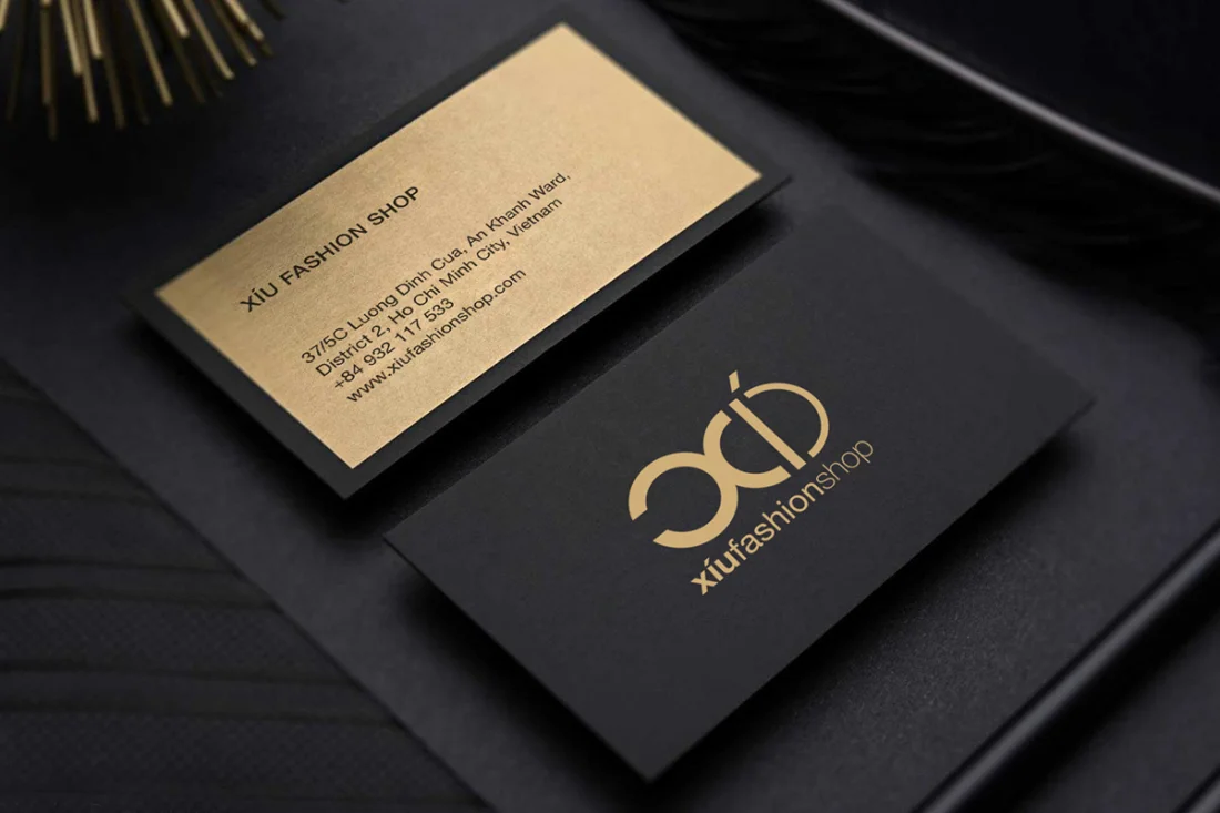 Card visit thiết kế thời trang