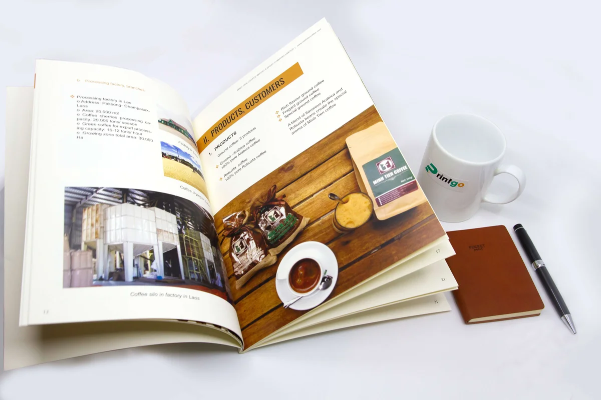 Một số mẫu sản phẩm Catalogue của Printgo