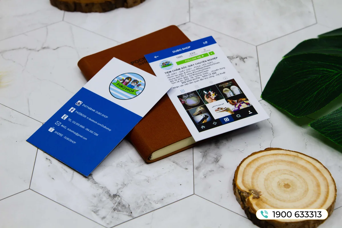 Những mẫu name card dọc ấn tượng của Printgo