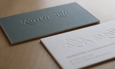 vì sao name card dập nổi được nhiều khách hàng ưa chuộng