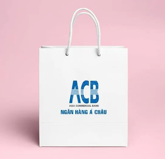 Dịch vụ thiết kế và in ấn túi giấy cho các ngân hàng