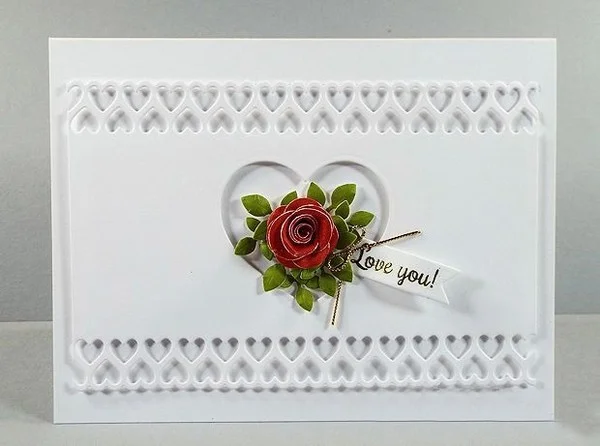 Tự làm thiệp nổi 20/10 handmade độc đáo và sáng tạo