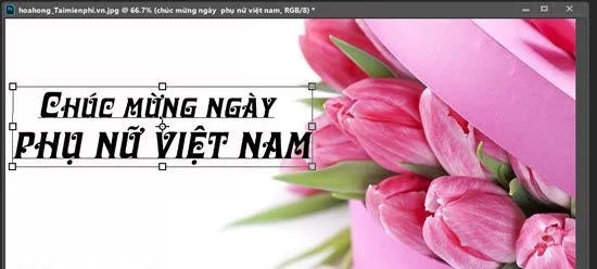 Thiết kế mẫu thiệp với phần mềm Photoshop