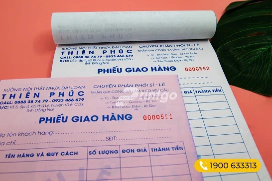 22+ mẫu hóa đơn bán lẻ thông dụng hiện nay