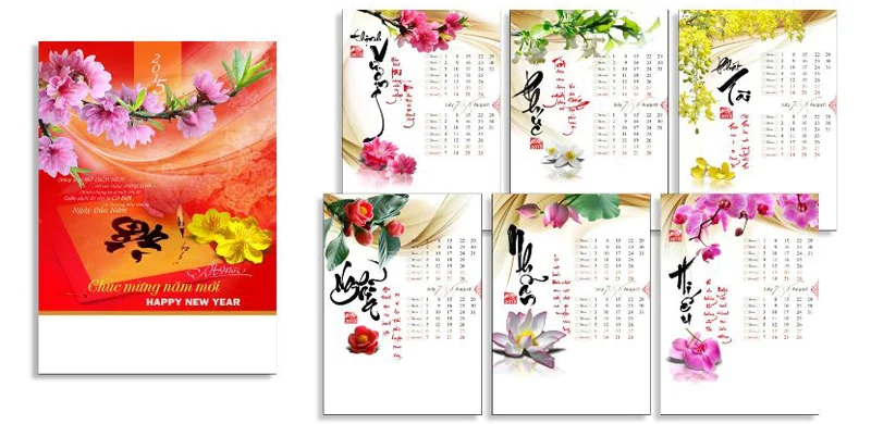 lưu ý cần thiết khi in ấn lịch tết đẹp giá rẻ