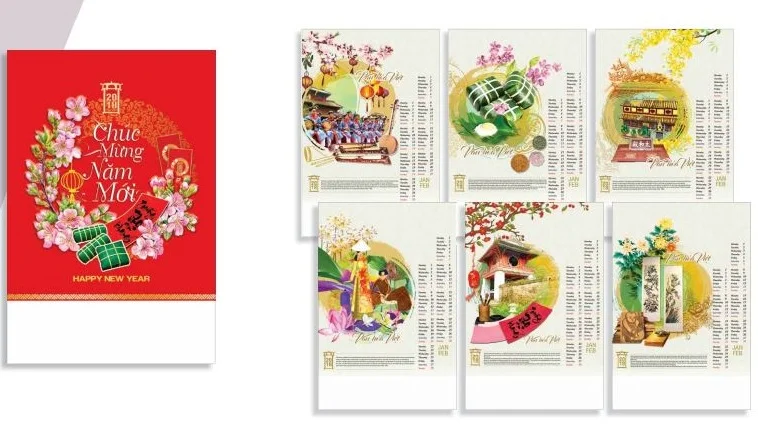 lưu ý cần thiết khi in ấn lịch tết đẹp giá rẻ