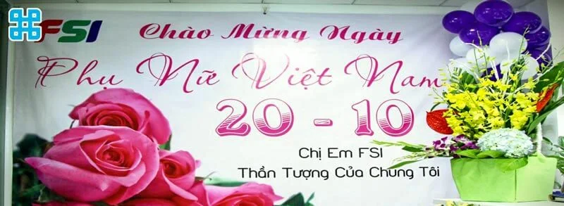Những ý tưởng trang trí văn thú vị dành cho doanh nghiệp trong ngày 20/10