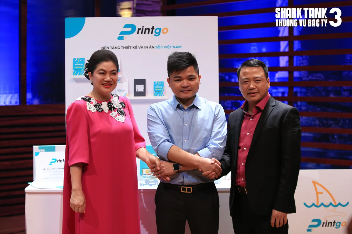Printgo tham gia Shark Tank Việt Nam