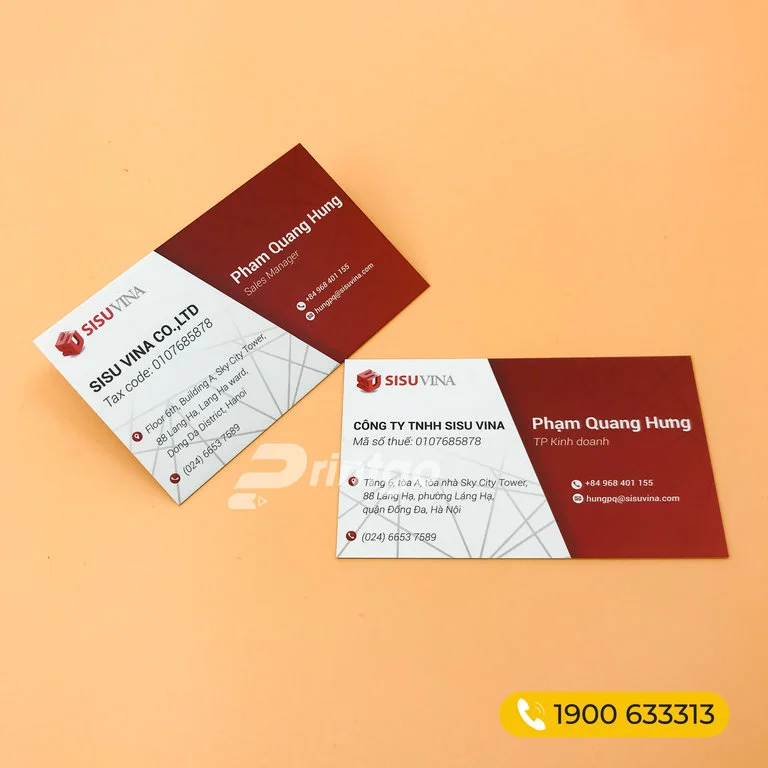 Những chất liệu và quy cách gia công cơ bản cho namecard