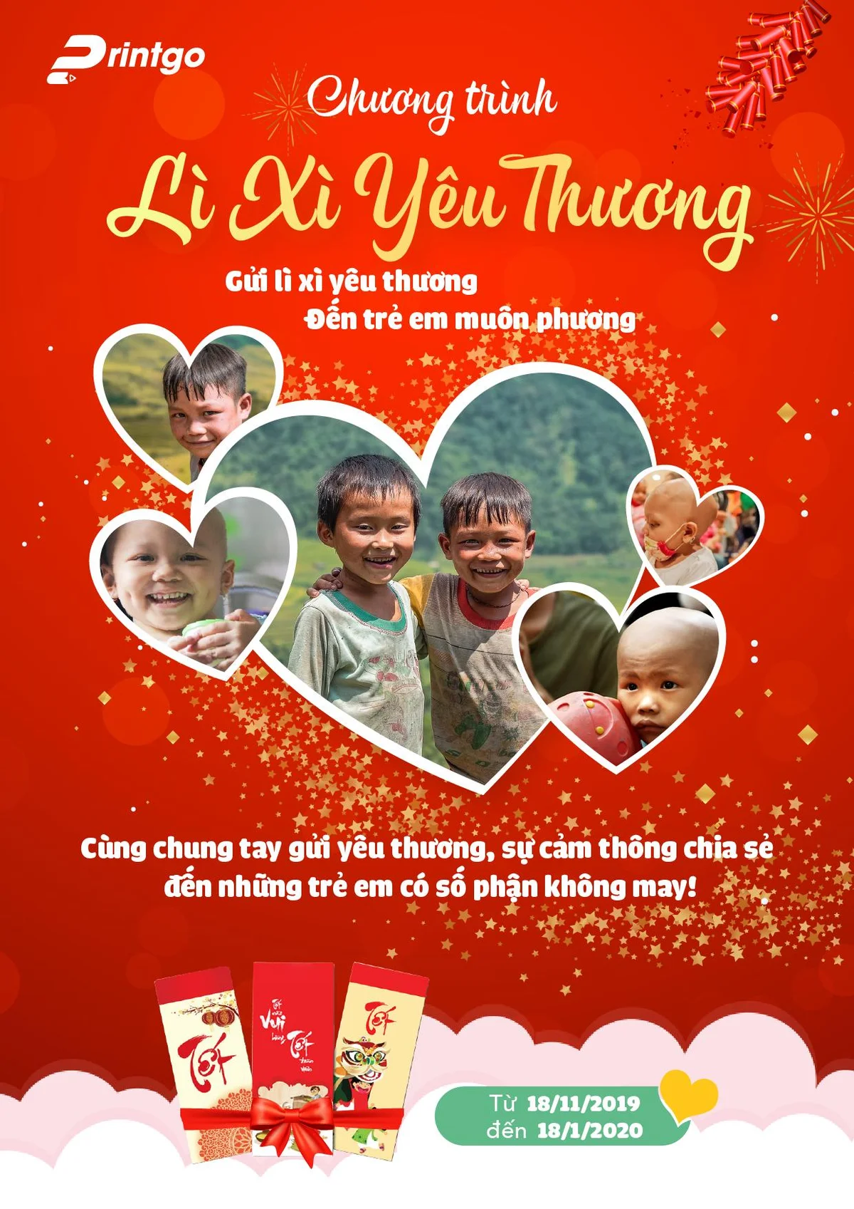 Hướng dẫn đăng ký làm đối tác chương trình “Lì xì yêu thương”
