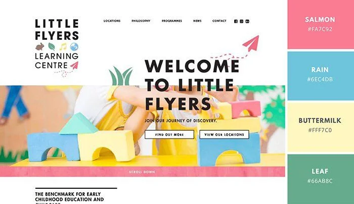 Phối màu website sao cho thật ấn tượng?