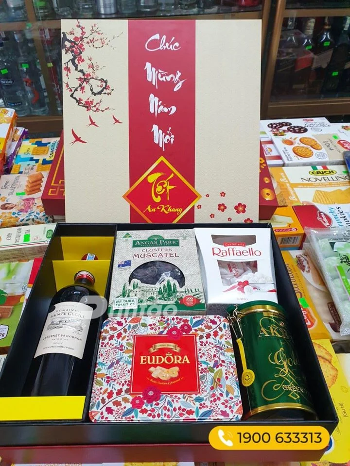 Những mẫu hộp quà tết sang trọng - hấp dẫn năm 2019 - Canh Tí