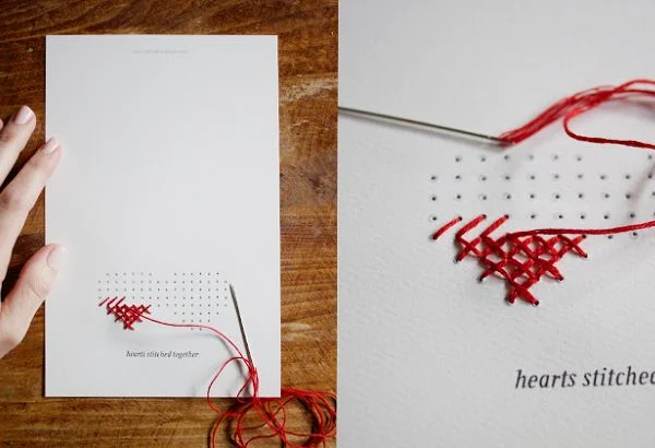 Hướng dẫn làm thiệp Valentine handmade dành tặng nửa kia 