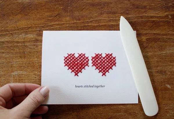 Hướng dẫn làm thiệp Valentine handmade dành tặng nửa kia 