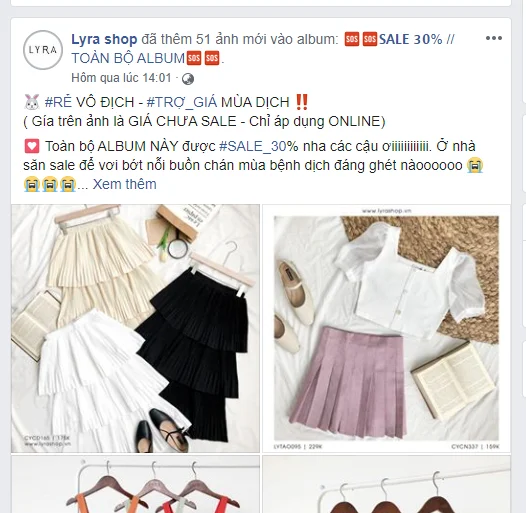 7 Ý tưởng content Facebook cho shop thời trang cực hiệu quả