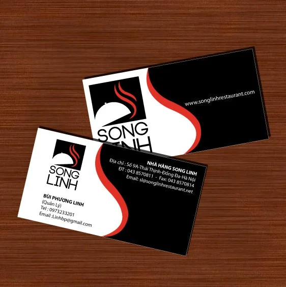 Cập nhật ngay 15 mẫu name card quán ăn độc đáo cùng Printgo