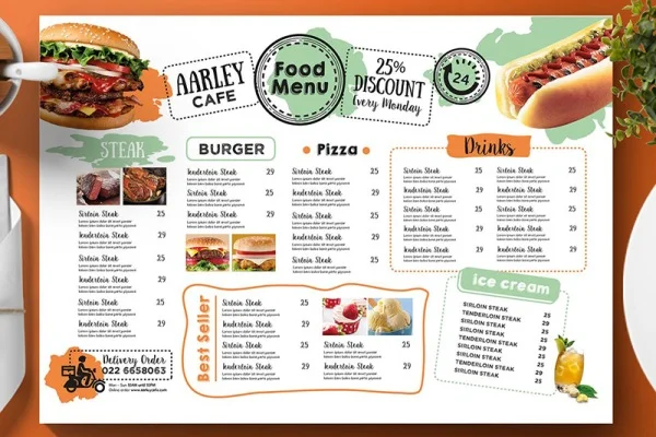 5 Bí quyết thiết kế menu nhà hàng giúp doanh thu tăng vọt