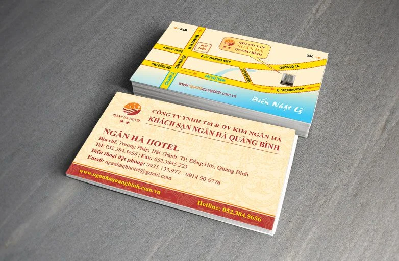 Top 10+ mẫu name card khách sạn sang trọng, thời thượng