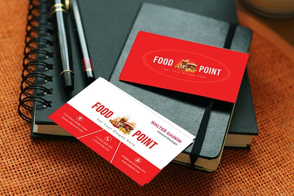 Cập nhật ngay 15 mẫu name card quán ăn độc đáo cùng Printgo