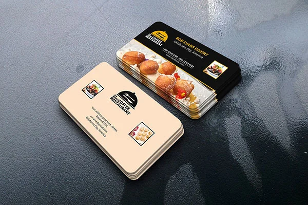 Cập nhật ngay 15 mẫu name card quán ăn độc đáo cùng Printgo