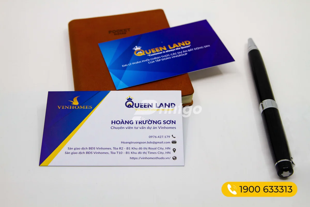 Tham khảo 10 mẫu name card bất động sản mới nhất