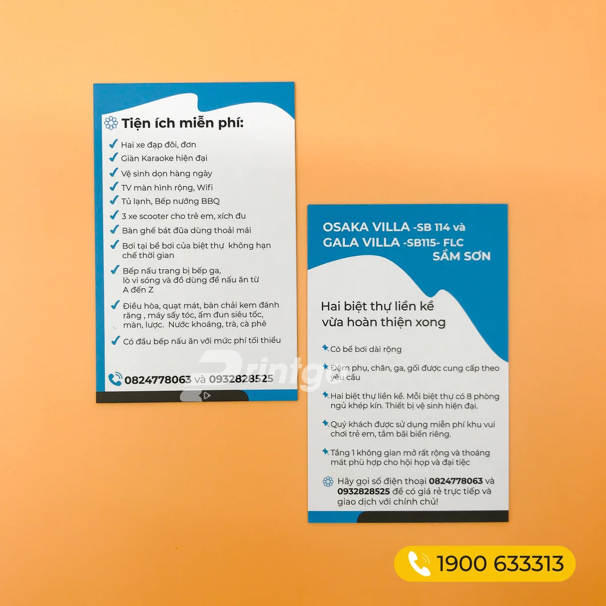 Tham khảo 10 mẫu name card bất động sản mới nhất