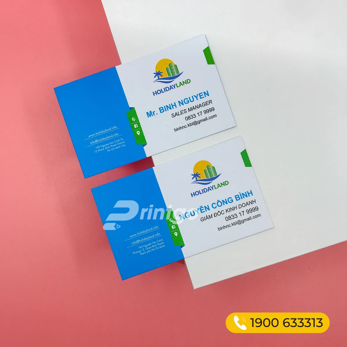 Tham khảo 10 mẫu name card bất động sản mới nhất