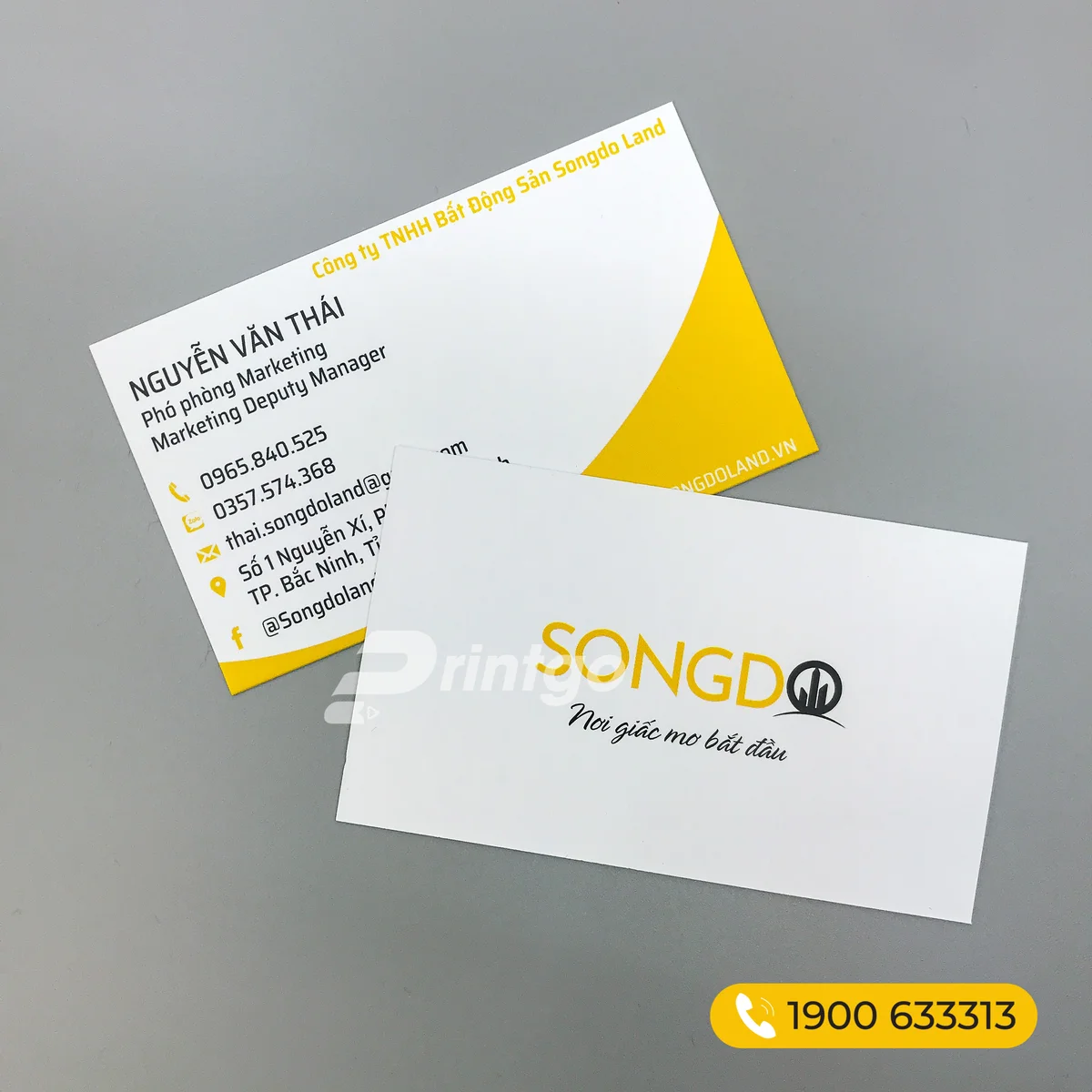 Tham khảo 10 mẫu name card bất động sản mới nhất