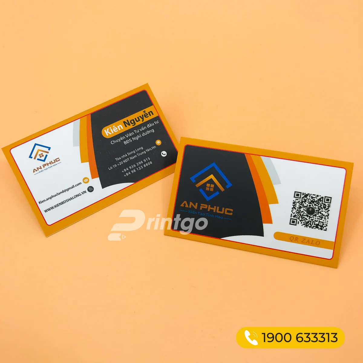 Tham khảo 10 mẫu name card bất động sản mới nhất