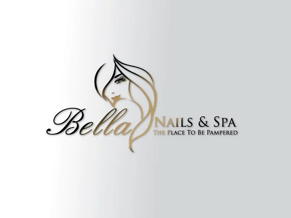 Logo salon gây ấn tượng bởi hình cô gái dịu dàng, quyến rũ 