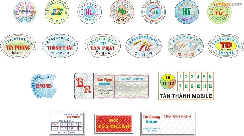 Khám phá địa chỉ in tem bảo hành giá rẻ tại Hà Nội