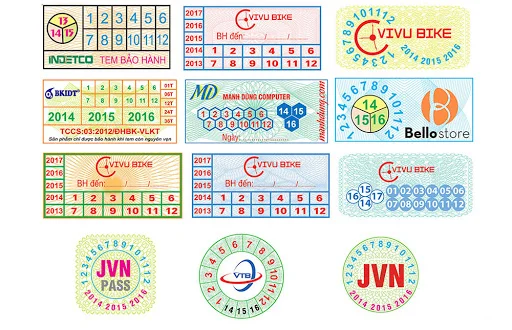 In tem bảo hành chất lượng cao- Giải pháp bảo vệ thương hiệu hoàn hảo