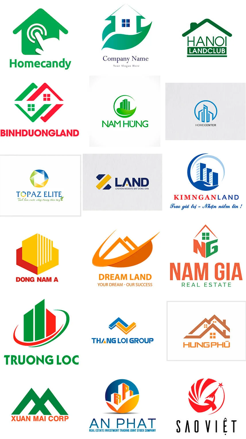 Những yếu tố quan trọng khi thiết kế logo bất động sản 