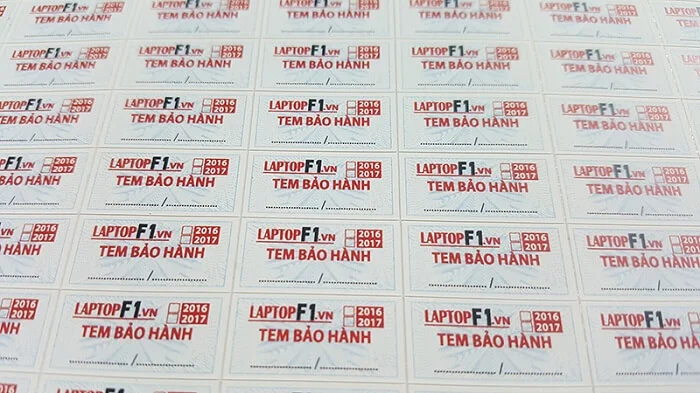 Tem bảo hành là gì? Lưu ý khi thiết kế tem bảo hành