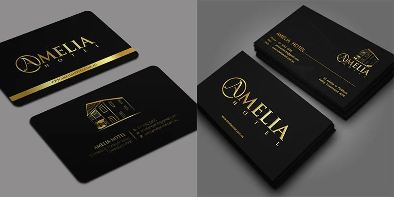 Top 10+ mẫu name card khách sạn sang trọng, thời thượng
