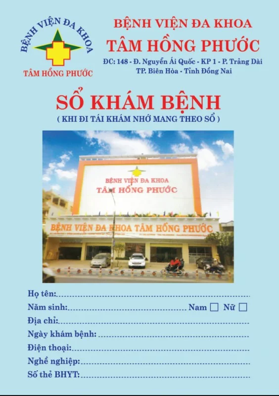 Quy chuẩn khi in mẫu sổ khám bệnh phòng khám