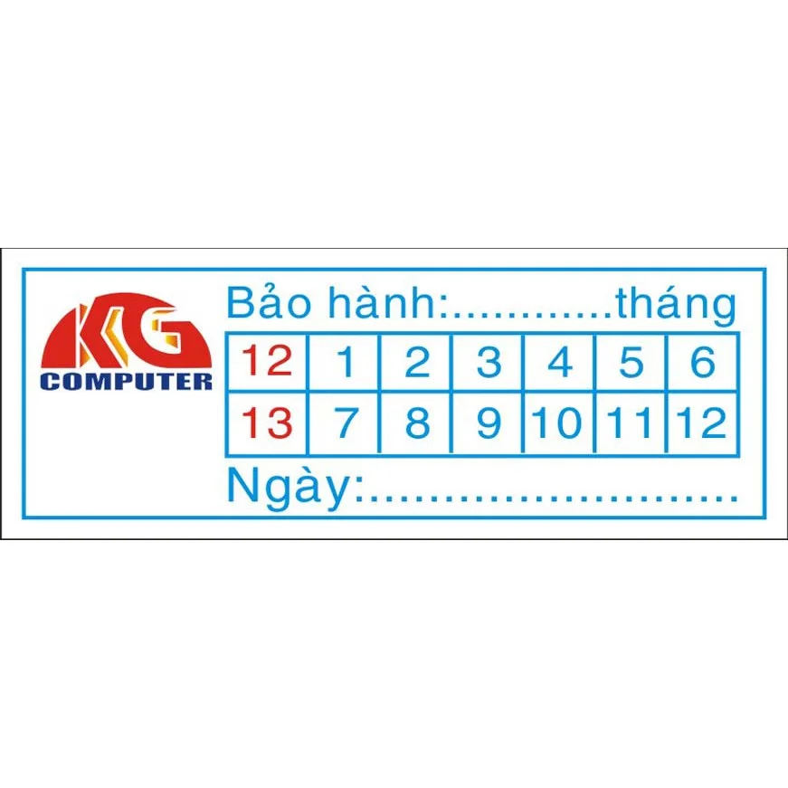 Địa chỉ in tem bảo hành giá rẻ tại Hà Nội uy tín, chất lượng
