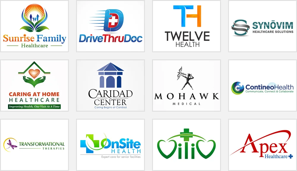 Gợi ý thiết kế logo ngành y tế sáng tạo và độc đáo 